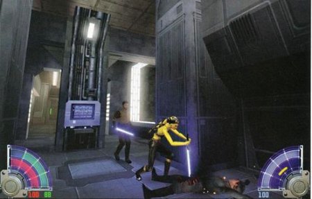 Геймплей игры Jedi Academy