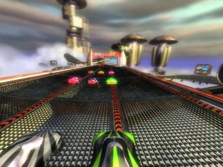 Sky track компьютерная аркадная гонка