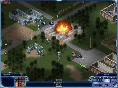 Геймплей игры Laser Squad