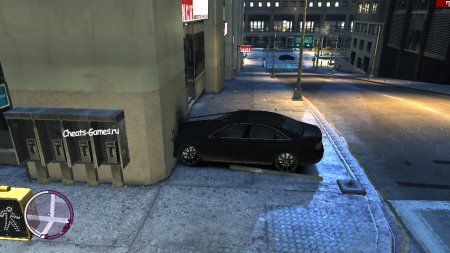 GTA 4 баг на авто