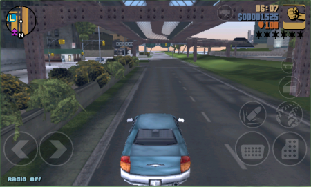 Популярная игра GTA 3 Android