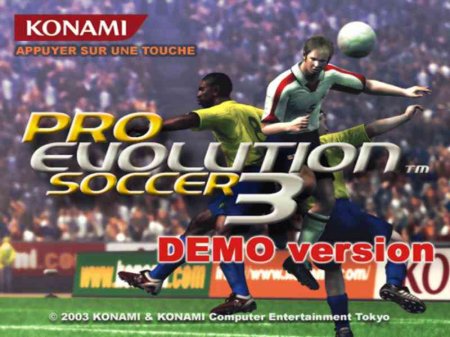 Об игре Pro Evolution Soccer 3 и ЕА Sports
