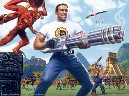 Игра Serious Sam была написана по технологии Serious Engine