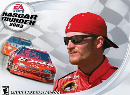 Геймплей игры NASCAR Thunder 2003