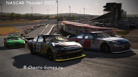 Графика в игре NASCAR Thunder 2003