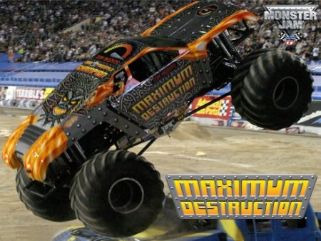 Игровые режимы игры Monster Jam Maximum Destructio